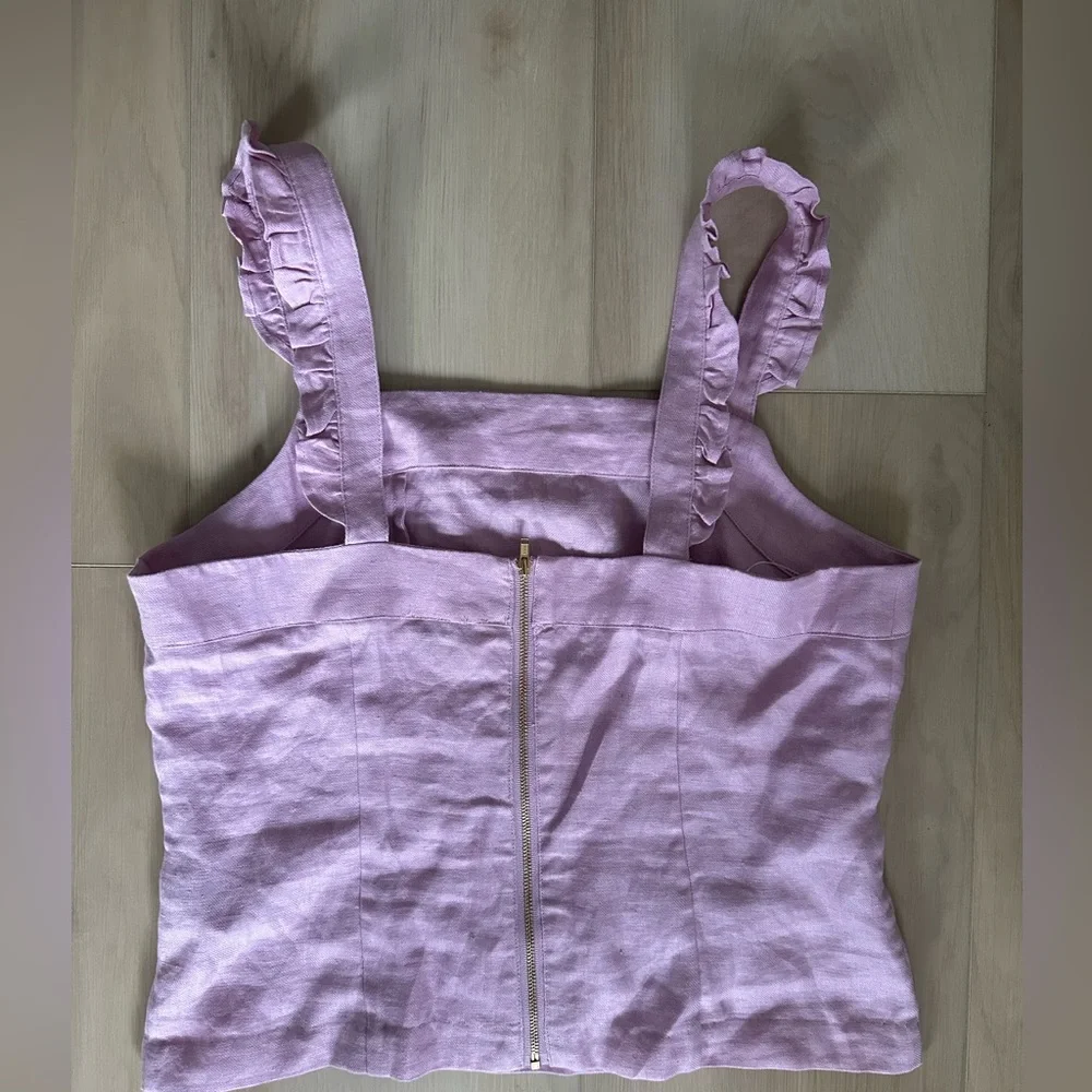 NWOT Marcs Aleah Top Lilac size AUS 12/US Medium - Picture 4 of 6